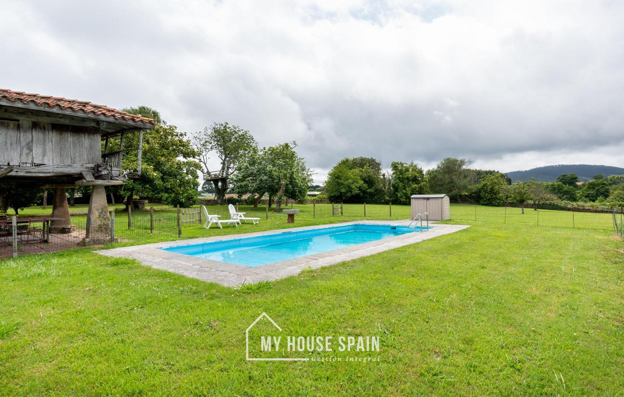 Myhousespain - Argueero, Chalet Con Piscina Exterior foto